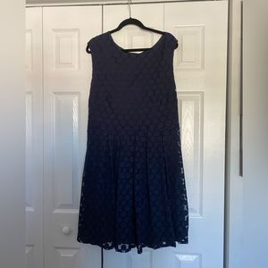 Navy blue dress